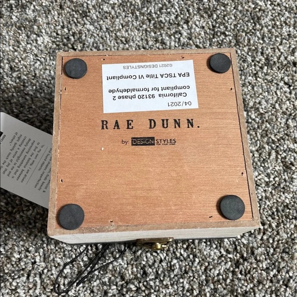 Rae Dunn jewelry box - Picture 3 of 5